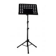 Atril Pie Ragtime Bandeja Metalica Perforada Negro