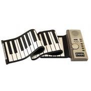 Teclado Flexible Fzone 61 Teclas Enrollable