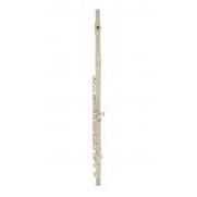 Flauta Do Ragtime Beginner Platos Cerrados Offset Plateada
