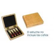 Estuche GuardacaÑas 4 CaÑas Fagot Ragtime Madera Natural