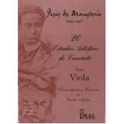 Monasterio, J.- 20 Estudios De Concierto ( Mateu) - (ejerc Estudio Viola)