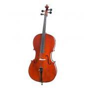 Cello 4/4 Ebony Bn-20 Con Arco Y Funda