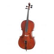 Cello 4/4 Ebony Bn-30 !!! Sin Arco !!! Y Con Funda
