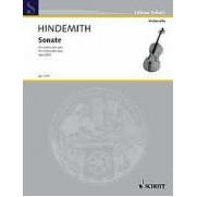 Hindemith, P.- Sonata Op.25 N.3 - (cello Solo)