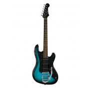 Guitarra Electrica Eko Mod. Cobra 3-sbb Metallic Blue