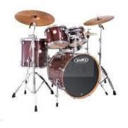 Bateria Mapex Meridian Maple Arce Fusion Mp5225cy Cherry Red