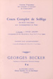 BECKER, G.- CURSO COMPLETO SOLFEO VOL.5A