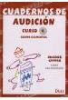 IbaÑez / Cursa.- Cuadernos Audicion Profesor Vol.4
