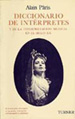 PARIS, A.- DICCIONARIO DE INTERPRETES