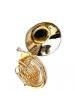 MINIATURA SOUSAPHONE DORADO 13 CM CON CAJA