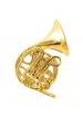 Pin Ragtime Trompa Chapado Oro 18k