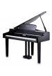 PIANO DIGITAL KURZWEIL X-PRO MG COLA 100 CM NEGRO PULIDO