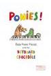 ALBUM.- PONIES! PIEZAS FACILES PARA PIANO, PIANO FACILITADO - (Album varios autores Piano)