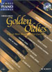 ALBUM.- GOLDEN OLDIES, CON CD - (Album varios autores Piano)