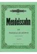 Mendelssohn, F.- 48 Romanzas Sin Palabras Edicion Completa - (obra Piano Solo)