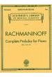 Rachmaninoff, S.- Complete Preludes Op.3 Op.23 Op.32 - (obra Piano Solo)