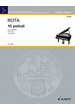 Rota, N.- 15 Preludios - (obra Piano Solo)