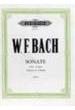 BACH, W. F.- SONATA FA MAYOR URTEXT - (2 Pianos 4 manos)