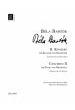 BARTOK, B.- CONCIERTO N.2 - (2 Pianos 4 manos)