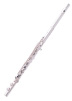 FLAUTA ALTO PEARL PFA-206S CABEZA RECTA DE PLATA, CUERPO METAL PLATEADO, PC