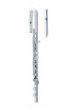 FLAUTA ALTO PEARL PFA-207ESU 2 CABEZA Y CUERPO PLATA(CURV Y RECTA), PC, MEC MI
