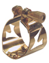 ABRAZADERA Y BOQUILLERO CLARINETE SIB LEBAYLE FUSION METAL PLAT