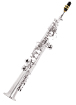 SAXO SOPRANO SELMER SUPERACTION II 80 PLATEADO GRABADO
