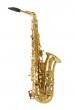 SAXO ALTO GOLD SUPERSERIES II  LACADO C/ESTUCHE, ABRAZ/BOQ, CORDON