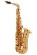 SAXO ALTO SELMER SUPER ACTION II 80 CHAPADO ORO CAMPANA GRABADA