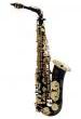 SAXO ALTO SELMER SERIE III NEGRO CAMPANA GRABADA LLAVES LACADAS