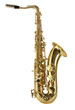 SAXO TENOR GOLD TS 50L LACADO CON ESTUCHE, ABRAZ/ BOQ, CORDON