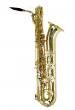 SAXO BARITONO GOLD BS 50L LACADO CON ESTUCHE, ABRAZ/BOQ, CORDON