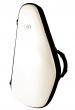 Estuche Saxo Alto Bags Allfiber Blanco Brillo