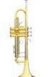 TROMPETA SI bemol B&S CHALLENGER  3137-L LACADA