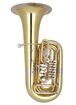 TUBA  DO 4 CILINDROS MIRAPHONE 86A CAMPANA 45 CMS ORO MENING