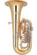 TUBA FA 6 CILINDROS MIRAPHONE 81C CAMPANA 40 CMS GOLD BRASS LACADA