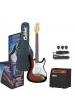 PACK GUITARRA ELECTRICA AMPLIFICADOR Y ACCESORIOS CALIBER MOD. GC SUNBURST