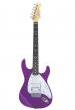 GUITARRA ELECTRICA CALIBER MOD. LC-34 BLM MORADA
