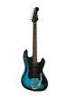 Guitarra Electrica Eko Mod. Cobra 3-sbb Metallic Blue