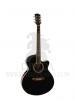 GUITARRA ACUSTICA EKO MOD. JUMBO TJ7C NEGRA