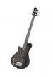 Bajo Electrico Zurdos Hagstrom Mod. Beluga Ii Zurdos Bel2-l Cosmic Black Burst
